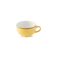 Churchill Stonecast Vitrified Porcelain Mustard Seed Cappuccino Cup 34cl 12oz - pack size 12