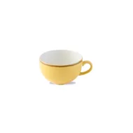 Churchill Stonecast Vitrified Porcelain Mustard Seed Cappuccino Cup 22.7cl 8oz - pack size 12