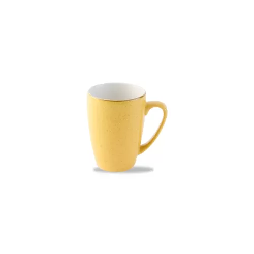 Churchill Stonecast Vitrified Porcelain Mustard Seed Mug 34cl 12oz - pack size 12