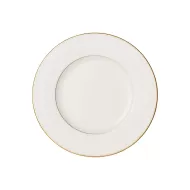 Villeroy & Boch Signature Anmut Gold Bone China Round Salad Plate 22cm - pack size 6