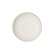 Villeroy & Boch Signature Anmut Gold Bone China Round Espresso Saucer 12cm - pack size 6