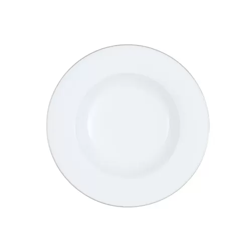 Villeroy & Boch Anmut Platinum Bone China Round Deep Plate 24cm - pack size 6