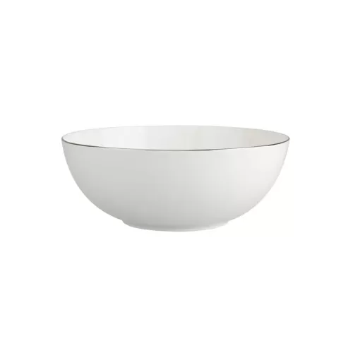 Villeroy & Boch Anmut Platinum Bone China Round Salad Bowl 23cm - pack size 1