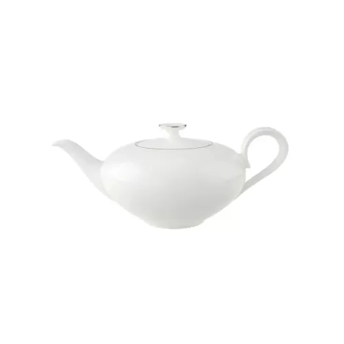 Villeroy & Boch Anmut Platinum Bone China Teapot 1ltr - pack size 1
