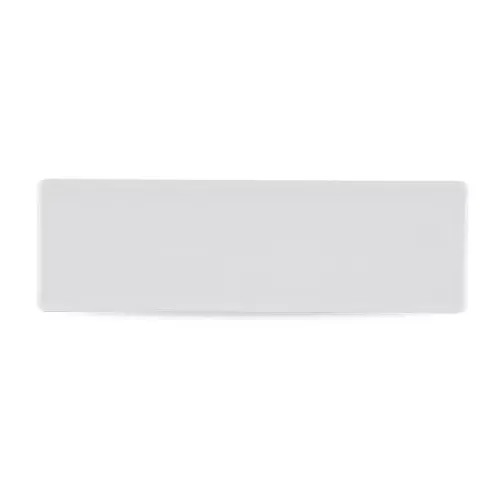 Churchill Chefs' Plates Vitrified Porcelain White Tasting Tray 29.5x8.8cm - pack size 6