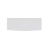 Churchill Chefs' Plates Vitrified Porcelain White Tasting Tray 24.7x8.8cm - pack size 6