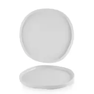 Churchill Chefs' Plates Vitrified Porcelain White Round Walled Plate 25.5cm - pack size 6