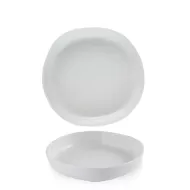 Churchill Chefs' Plates Vitrified Porcelain White Round Walled Bowl 23x4.5cm - pack size 6