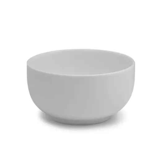 Elia Glacier Bone China White Round Rice Bowl Without Lid 35cm - pack size 6