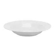 Elia Miravell Bone China White Round Rimmed Pasta Bowl 23cm - pack size 4