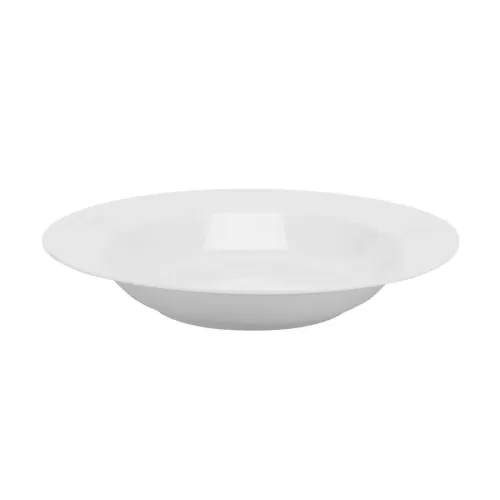 Elia Miravell Bone China White Round Rimmed Pasta Bowl 26cm - pack size 6