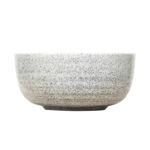 Artisan Kernow Vitrified Stoneware Grey Round Bowl 12cm - pack size 6