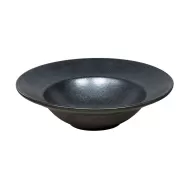 Artisan Andromeda Vitrified Stoneware Black Gourmet Bowl 26cm - pack size 4