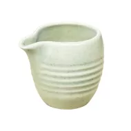 Artisan Serene Vitrified Stoneware Green Jug 2.5oz - pack size 6