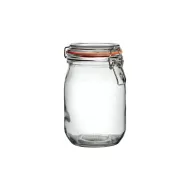 Utopia Preserve Jar Glass 1ltr 168mm - pack size 1