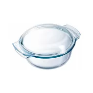 Casserole Clear Glass Round 3.5ltr - pack size 1