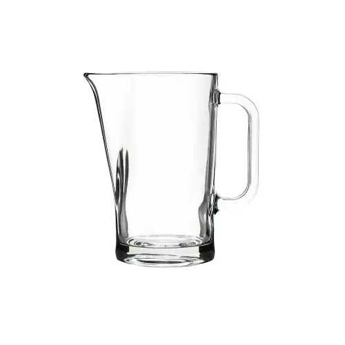 Glacial Glass Jug 1.1 Litre 2 Pint - pack size 1
