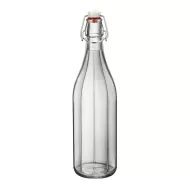 Bormioli Rocco Oxford Glass Swing Top Bottle 1L - pack size 6