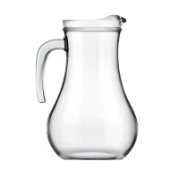 Glacial Glass Plain Lip Jug 1.7 Litre 3 Pint - pack size 1