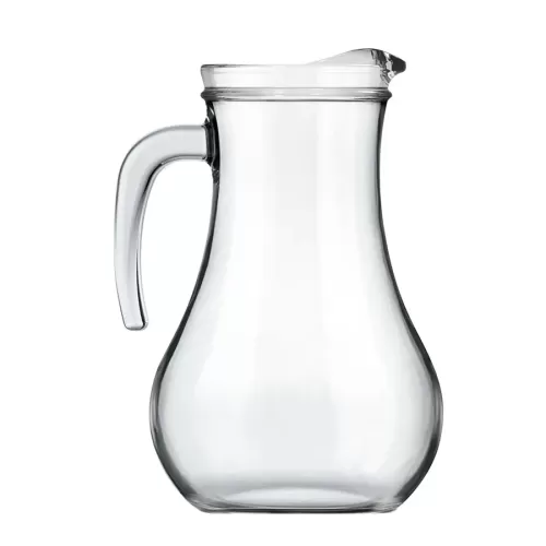 Glacial Glass Plain Lip Jug 1.7 Litre 3 Pint - pack size 1