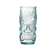 Glacial Eco Recycled Tiki Glass 55cl 19.3oz - pack size 6