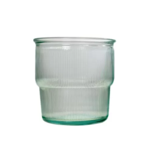 Glacial Eco Tower Stackable Recycled Glass Tumbler 35cl 12.3oz - pack size 6