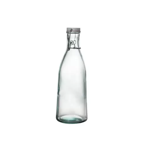 Glacial Eco Idro Recycled Glass Bottle 1 Litre - pack size 6