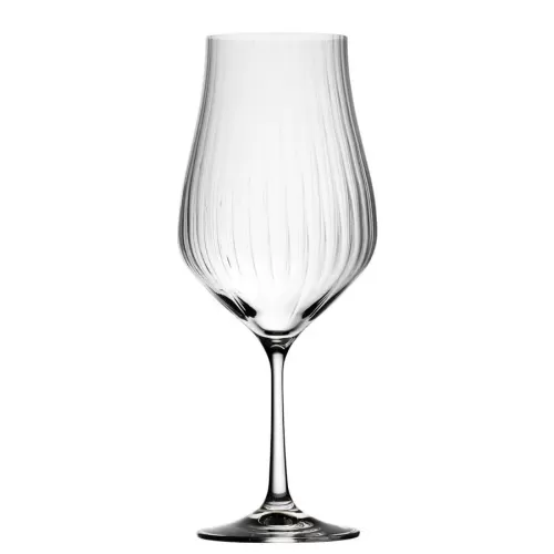 Utopia Tulipa Optic Crystal Wine Glass 19oz 55cl - pack size 6