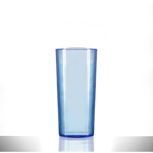 BBP Elite Neon Blue Polycarbonate HiBall 10oz 28cl - pack size 1