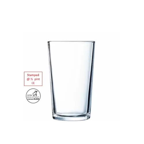 Arcoroc Conical Half Pint Glass 28cl 10 oz - pack size 24