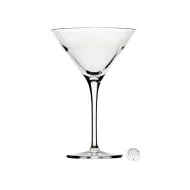 Glacial Topaz Bar Crystal Martini Glass 8oz 24cl - pack size 6