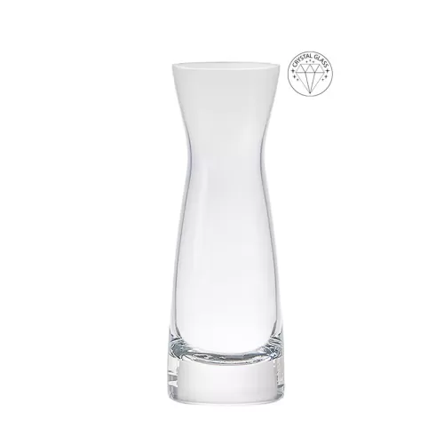 Glacial Topaz Bar Crystal Glass Carafe 10.5oz 31.2cl - pack size 6