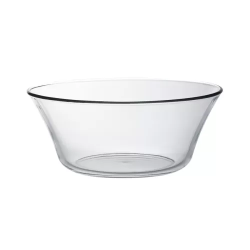 Duralex Lys Clear Glass Salad Bowl 23cm 2.2Litre pack 12 - pack size 12
