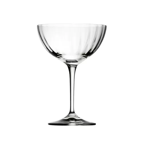 Utopia Kate Optic Coupe Glass 10.5oz 30cl - pack size 6