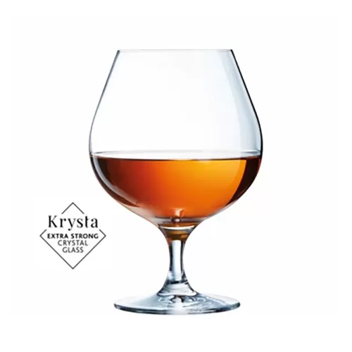 Arcoroc Spirits Crystal Cognac/Brandy Glass 24.5oz 70cl - pack size 24