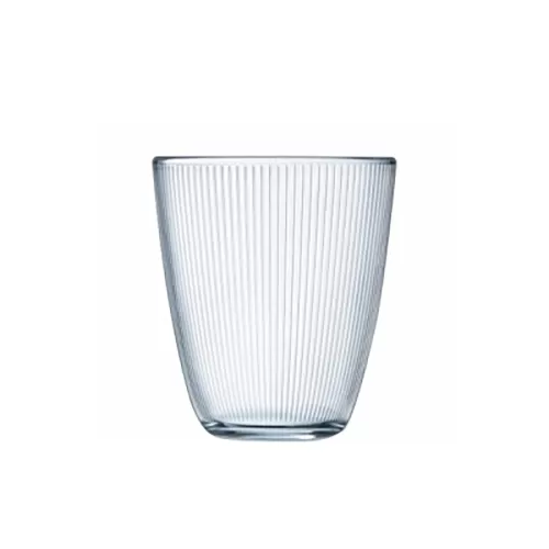 Luminarc Concepto Stripey Textured Glass Tumbler 31cl - pack size 24