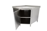 Parry CUPBD Stainless Steel Corner Cupboard 