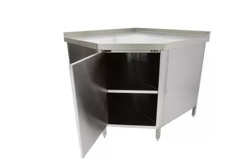 Parry CUPBD Stainless Steel Corner Cupboard 