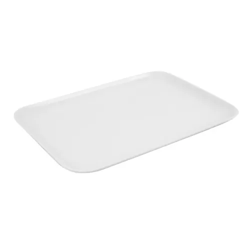 Tray White Melamine Oblong 20 x 29cm - pack size 1