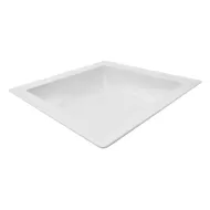 Dalebrook Dover Melamine White Square Bowl 37.5cm 5 Litre - pack size 1