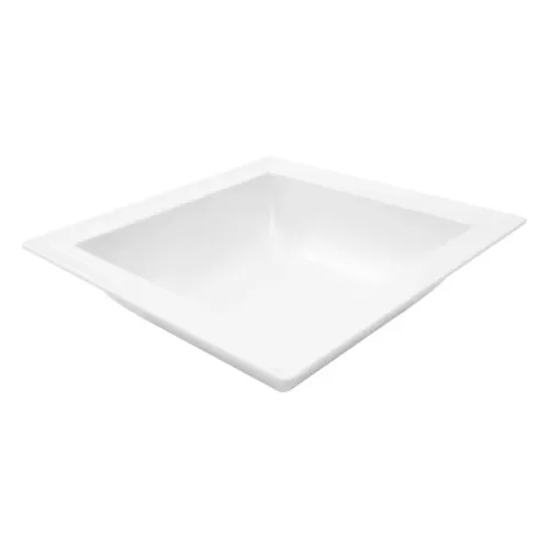 Dalebrook Dover Melamine White Square Bowl 29cm 2.5 Litre - pack size 1
