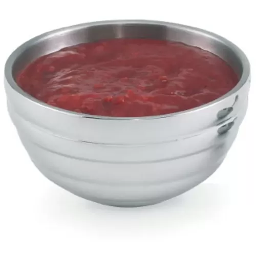 Round Beehive Bowl 0.7ltr Round Stainless Steel 14.4cm - pack size 1