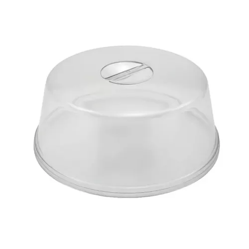 Cake Tray Cover Plastic Round 30cm - pack size 1