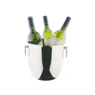 Elia Belly Shaped Stainless Steel Wine Cooler 22cm - pack size 1