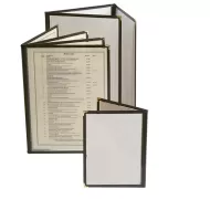 Carrick A4 Menu Cover Clear 2 Sides To View - pack size 1