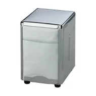 Serviette Dispenser Stainless Steel 14.5xx 9.5cm - pack size 1