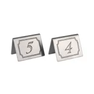 Tent Table Numbers 1 To 20 5x4cm - pack size 1