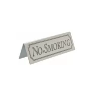 Tent Table Sign No Smoking 12x4cm - pack size 1