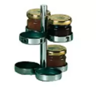 Jam Pot Stand Stainless Steel 9.5cm - pack size 1