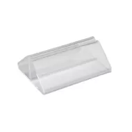 Tent Menu Holder Clear Perspex 7cm - pack size 1